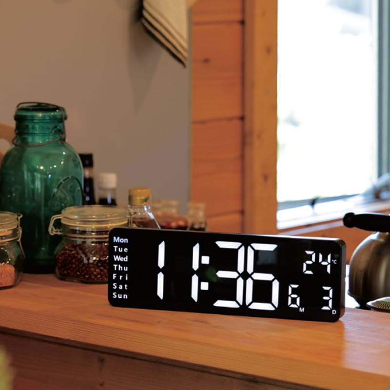 SLOWER】LEDクロック Rico | SQL.