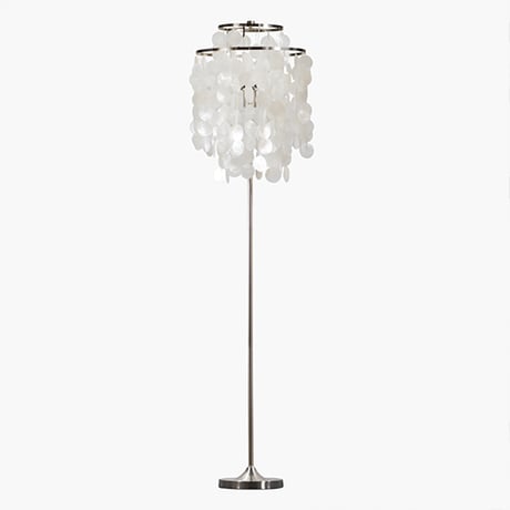 【HERMOSA】SHELL FLOOR LAMP シェル フロアランプ（LCLP-008SV）