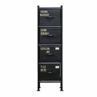 BLACK STEEL CHEST  (#4 TALL)