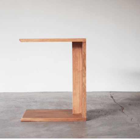 【LIFE FURNITURE】ST オークサイドテーブル