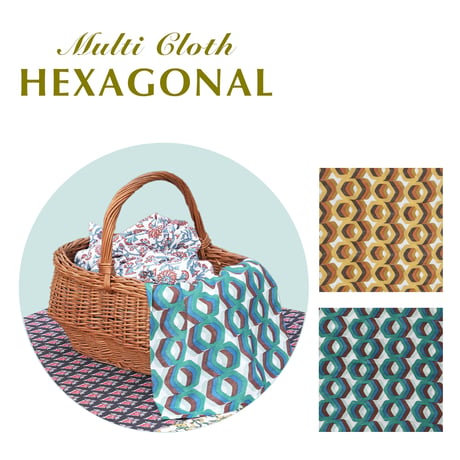 【DULTON】マルチクロス　HEXAGONAL