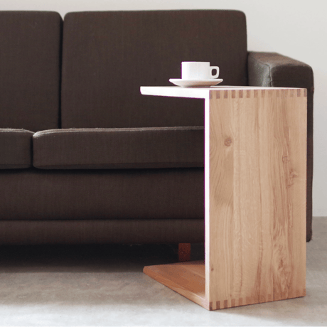 【LIFE FURNITURE】ST オークサイドテーブル