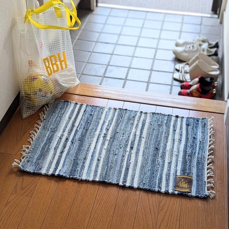 アップサイクル デニム マット / UPCYCLE DENIM FLOOR MAT