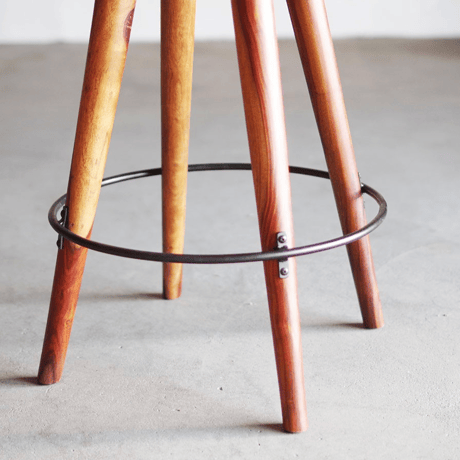 【LIFE FURNITURE】SF レザー　ハイスツール