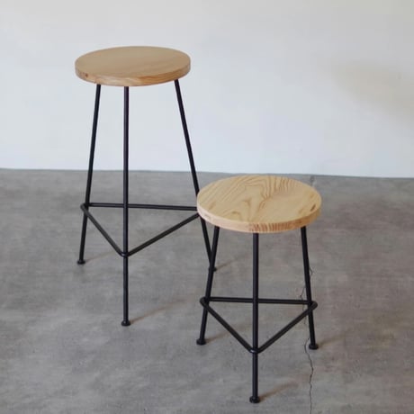 【LIFE FURNITURE】SL アイアンスツール