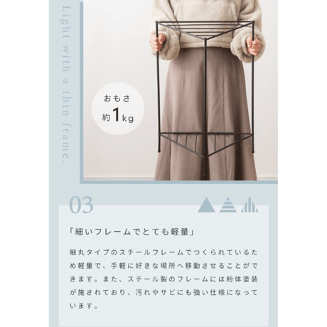 CONNER　スチールラック  トライアングル