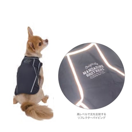 【MANDARINE BROTHERS】リフレクティブTシャツ