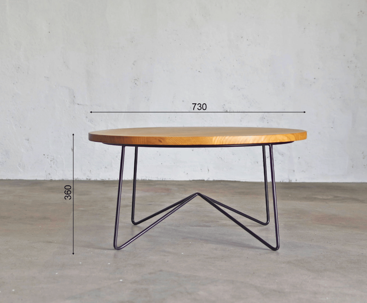 ライフファニチャー / TH アッシュ ローテーブル 円形 LIFE FURNITURE】TH アッシュテーブル | SQL.