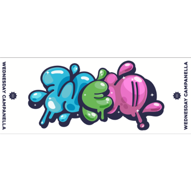 水曜日のカンパネラサイン入りタオル〈WEDNESDAY CAMPANELLA〉 水曜日のカンパネラ/WEDNESDAY CAMPANELLA/星期三的康帕內拉 on