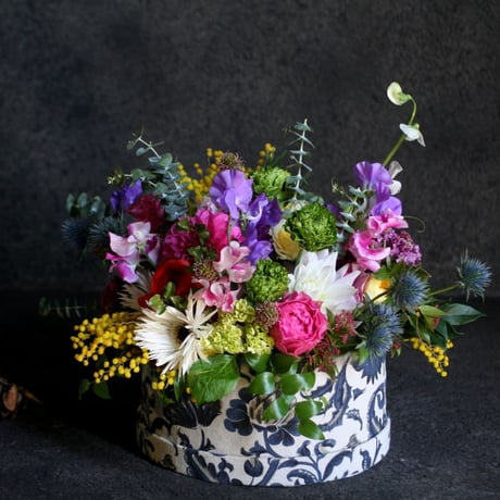 FreshFlowers_BOXアレンジメントL