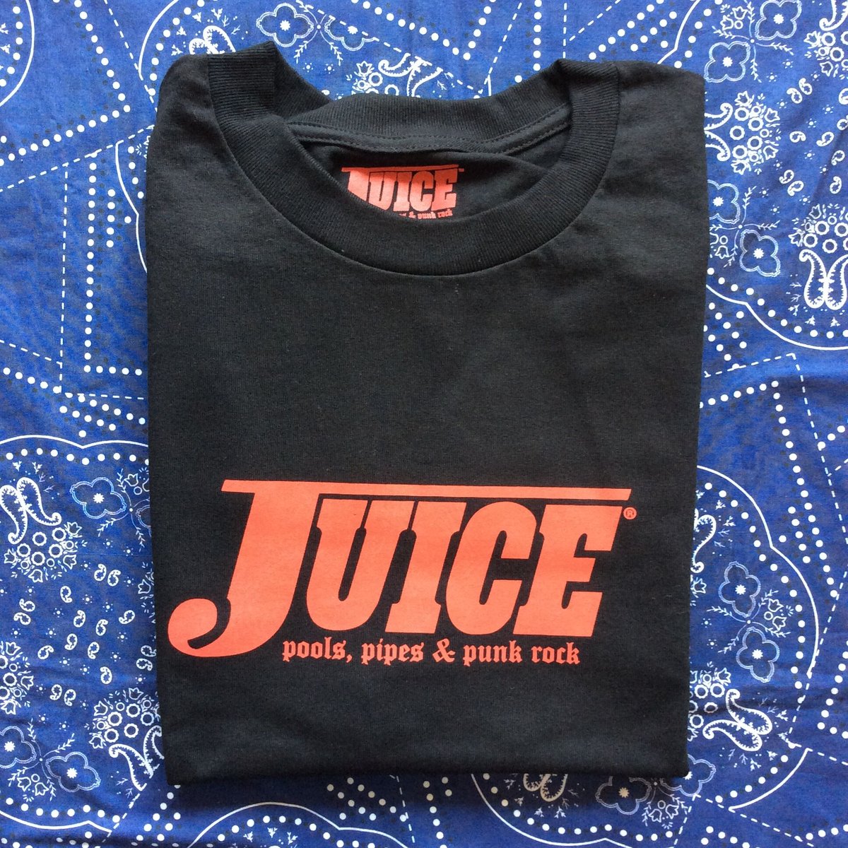 JUICE MAGAZINE T-SH LOGO RED | CALIFORNICATION