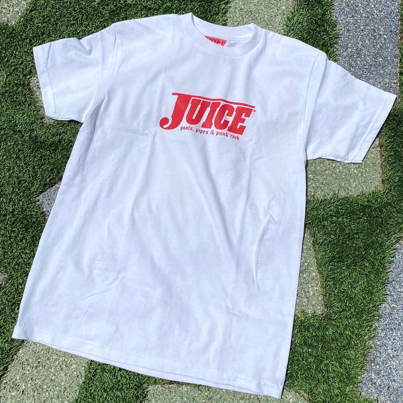 JUICE MAGAZINE T-SH LOGO WHITE | CALIFORNICATION