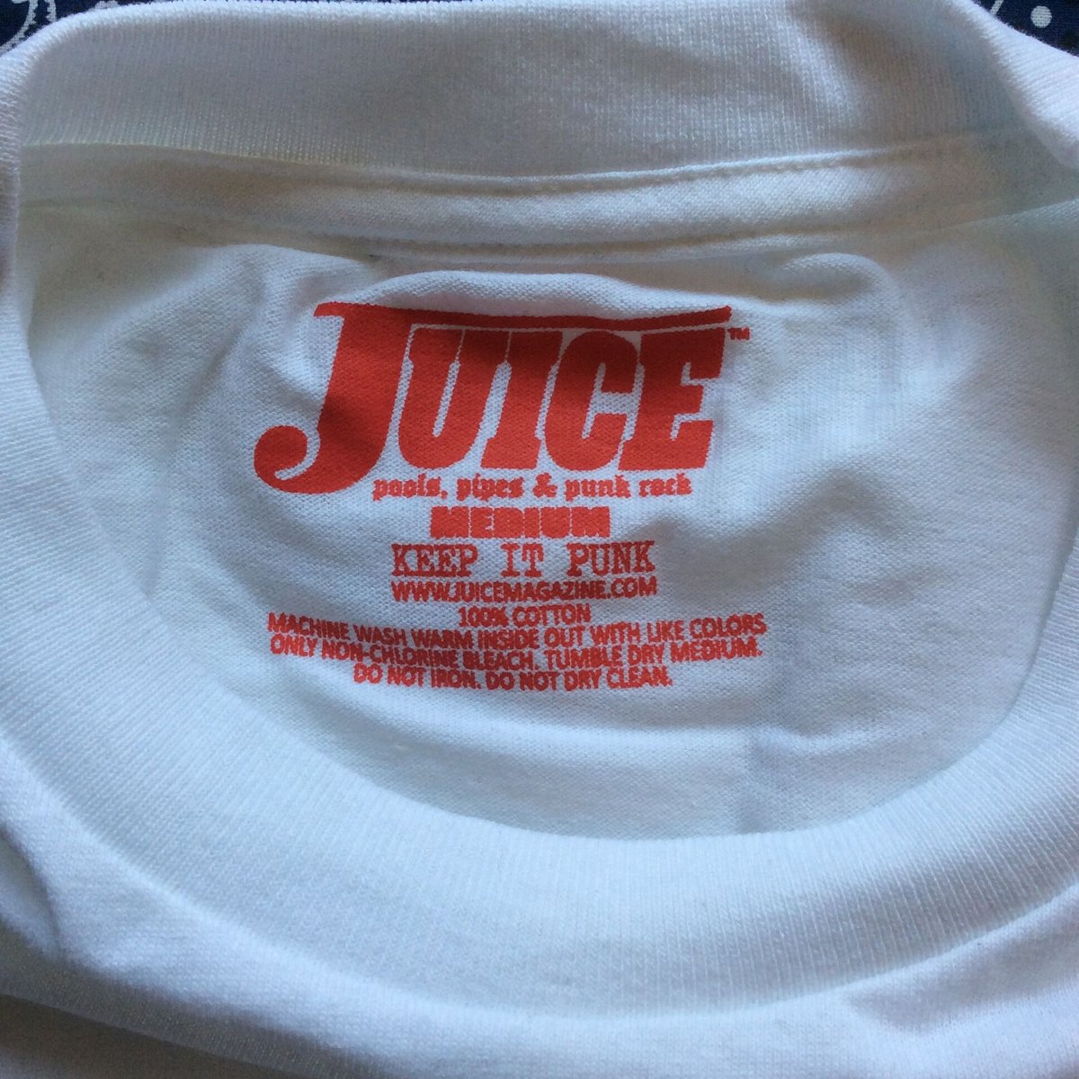 JUICE MAGAZINE T-SH LOGO WHITE | CALIFORNICATION