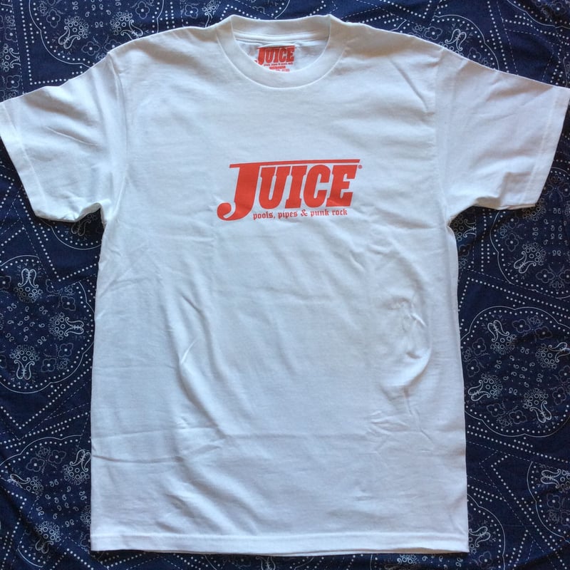 JUICE MAGAZINE T-SH LOGO WHITE | CALIFORNICATION