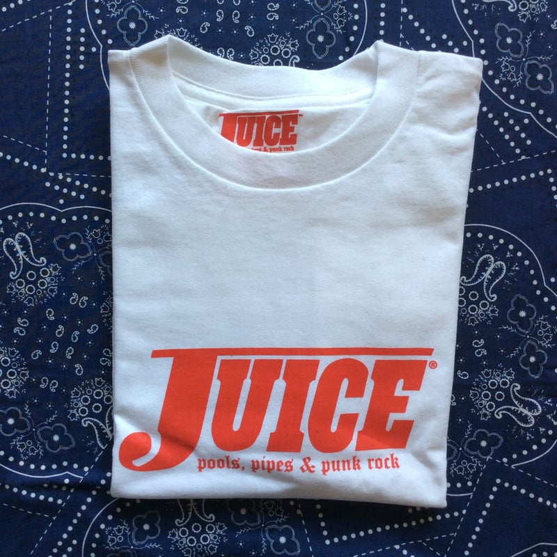 JUICE MAGAZINE T-SH LOGO WHITE | CALIFORNICATION