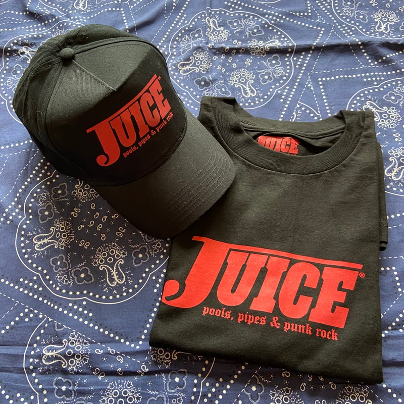 JUICE MAGAZINE T-SH LOGO RED | CALIFORNICATION