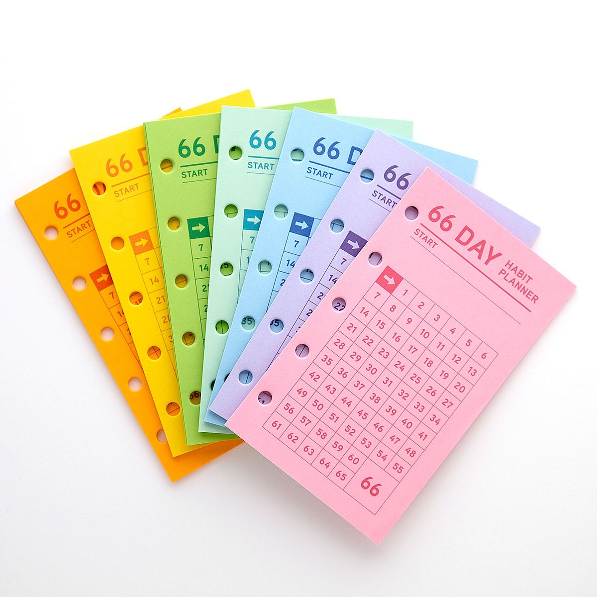 習慣をつくる66日リフィル micro5 ［7色セット］ | enikkii.shop
