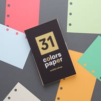 31 colors paper［micro5］