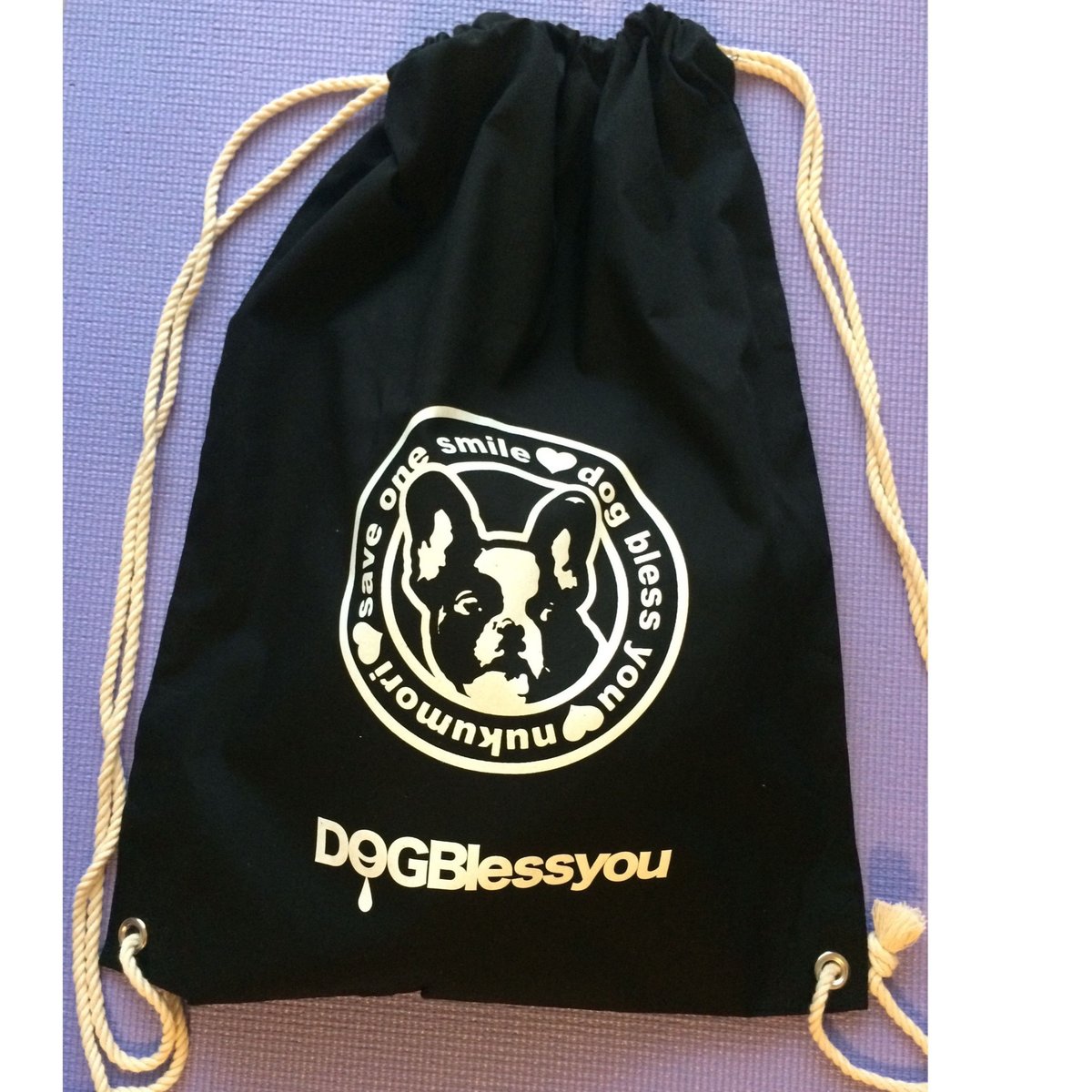 sale!! DOG BLESS YOUナップサック／black ( Lady's/Men's)