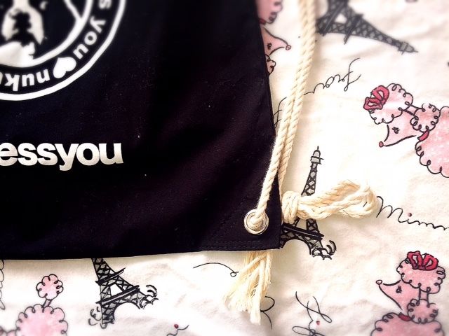 DOG BLESS YOUナップサック／black ( Lady's/Men's) | DO