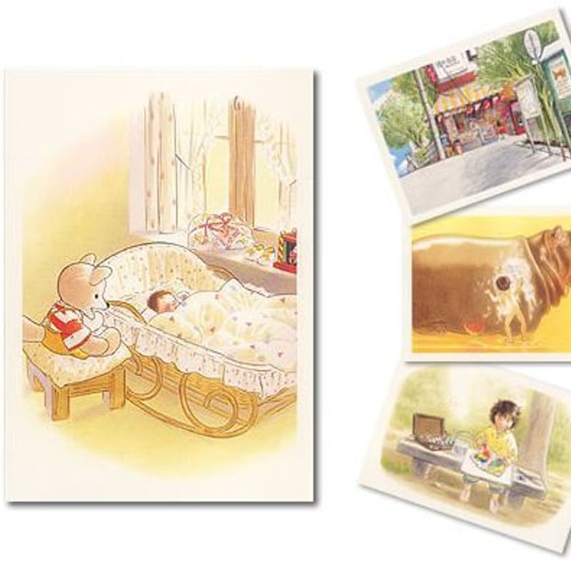 林明子 絵はがきの本 | Karite