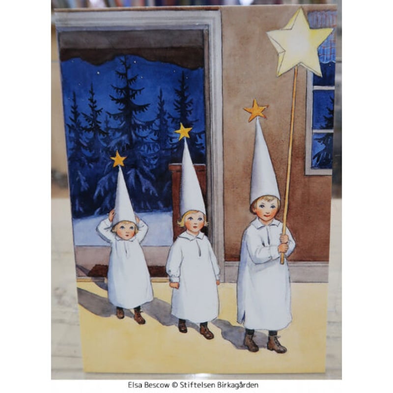 ELAST エラスト チェイン 엘라스트 최인 クリスマス ポストカード 直筆 再入荷！イタリア製 品のある、大人のクリスマスカード