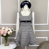 French monotone tweed dress（No.040812）