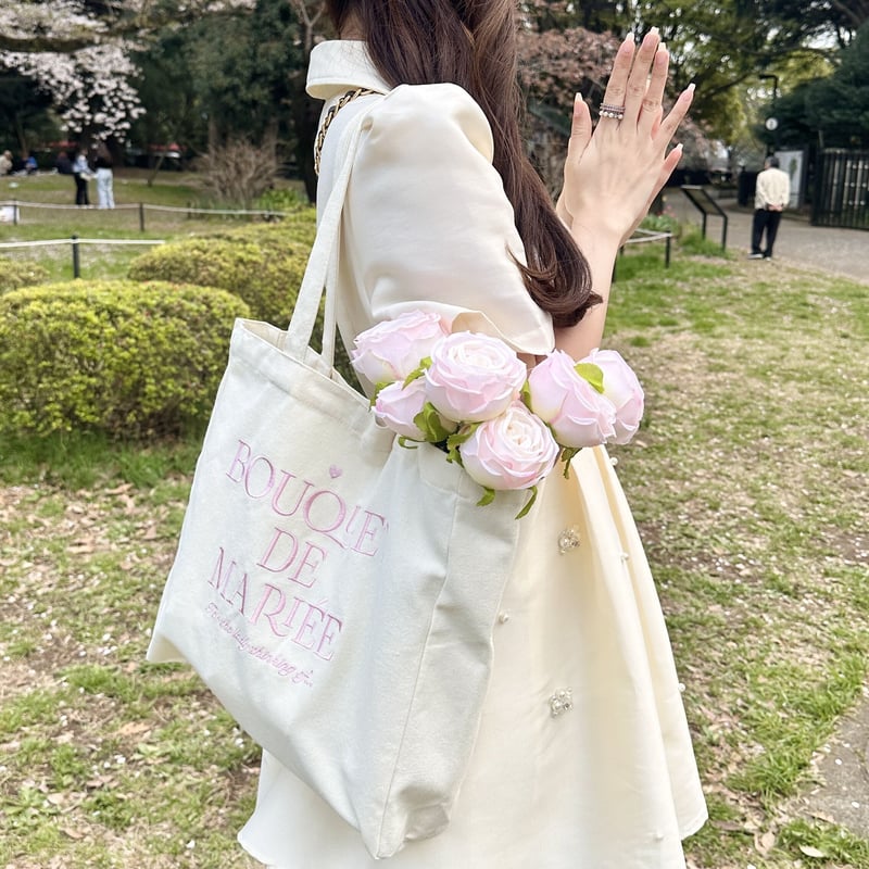 Tote bag black pink 2025