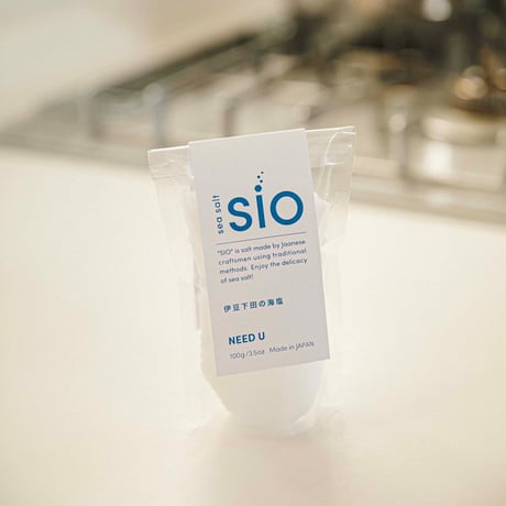sio　伊豆下田の海塩（100g）