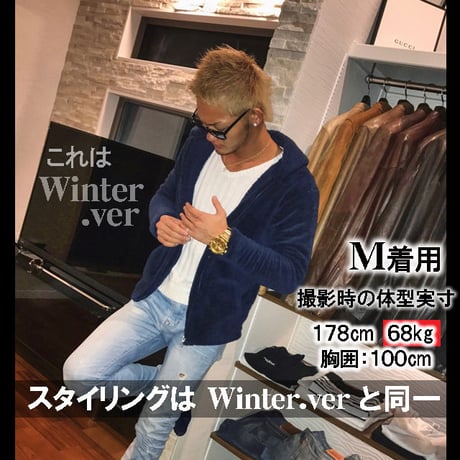 ボアパーカーStar☆Ｄ【ライトver】■ネイビー■DIVINE.fo