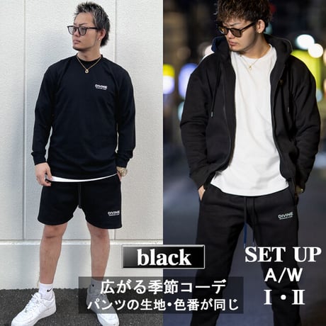 【Zip】セットアップA/W_Ⅱ【ブラック】mc.ver
