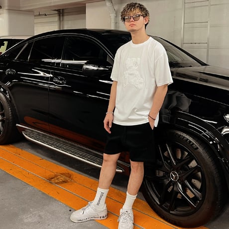 Tセットアップ Star☆D_ベア【W/BK】