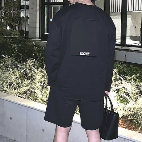 セットアップ【CUT＆ROLL】S/S/A【ブラック】DIVINE.fo