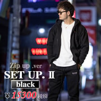 【Zip.up_Ver】セットアップA/W_Ⅱ【ブラック】DIVINEフルオーダー