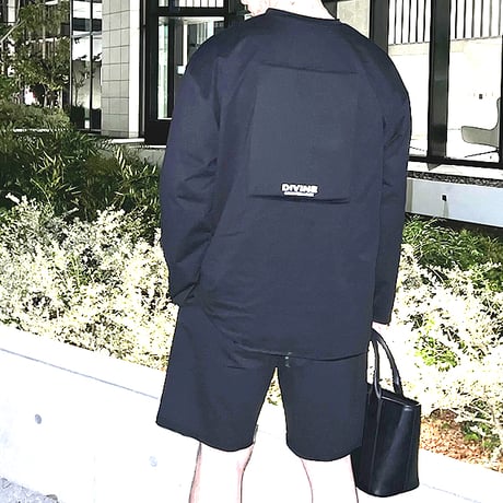 セットアップ【CUT＆ROLL】S/S/A【ブラック】DIVINE.fo