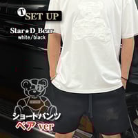 Tセットアップ Star★D_ベア【Type２】BK/W