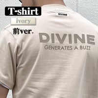 Ｔシャツ DIVINE【バックロゴ】Ivory
