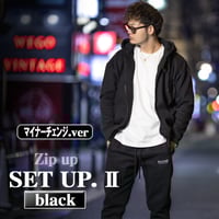 【Zip】セットアップA/W_Ⅱ【ブラック】mc.ver