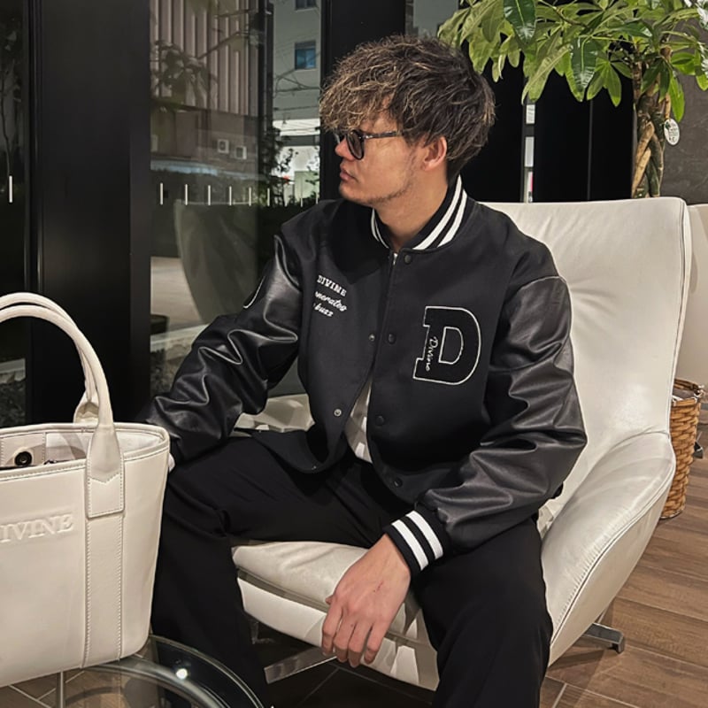 スタジャン【DIVINE】BLACK | DIVINE オンラインショップ