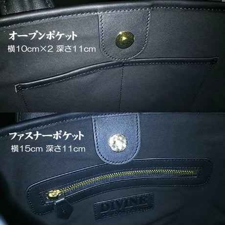 レザートートバッグ【Medium】DIVINE.fo