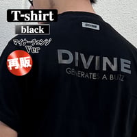 Ｔシャツ DIVINE【バックロゴ】BLACK_mc.ver