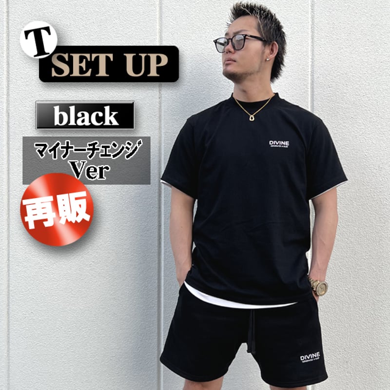 Tセットアップ_DIVINE【BLACK】mc.ver | DIVINE オンラインショップ