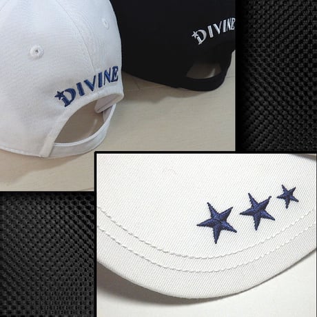 ＣＡＰ【 Star☆D 】Ver ☆White☆DIVINE.fo