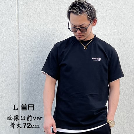 Ｔシャツ DIVINE【バックロゴ】BLACK_mc.ver