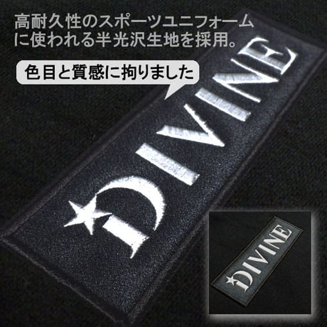 パーカーver3■BLACK■刺繍 Star★D_BOX【black/white】ＢＷ