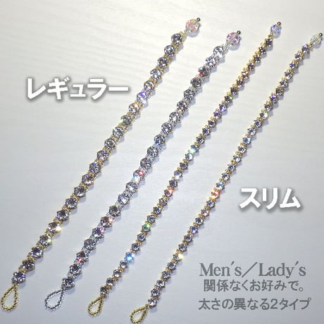 ブレスレット【スワロフスキー】Ver.Ⅲ☆DIVINE.fo