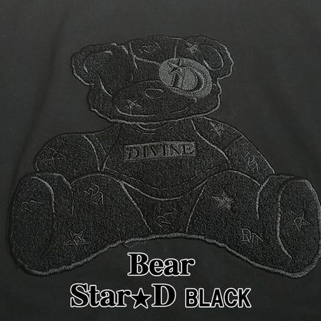 パーカーStar★D【ベア】BLACK