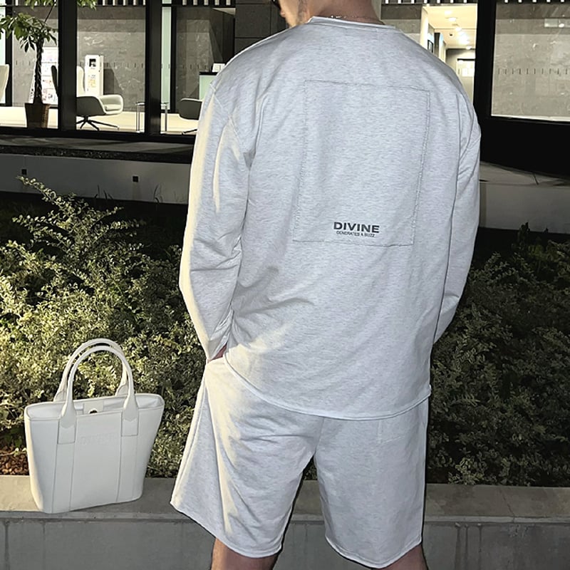 セットアップ【CUT＆ROLL】S/S/A【グレー】DIVINE.fo | DIVINE オン