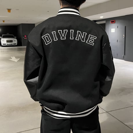 スタジャン【DIVINE】BLACK