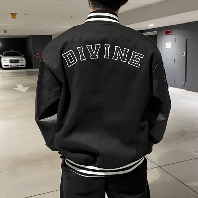 スタジャン【DIVINE】BLACK | DIVINE オンラインショップ